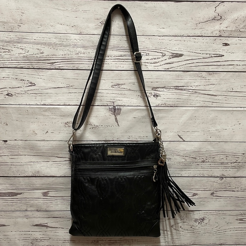 NWOT Black Bella Russo Shoulder Bag